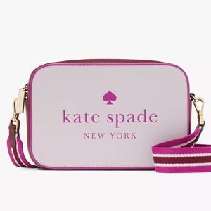 Kate Spade Oh Snap Mini Cam Colorblock Saffiano Leather Bag